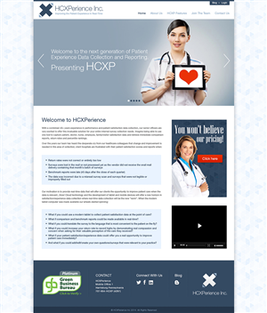 Web-Design von Latest Design Ideas für HCXperience, Inc. | Design: #3104259
