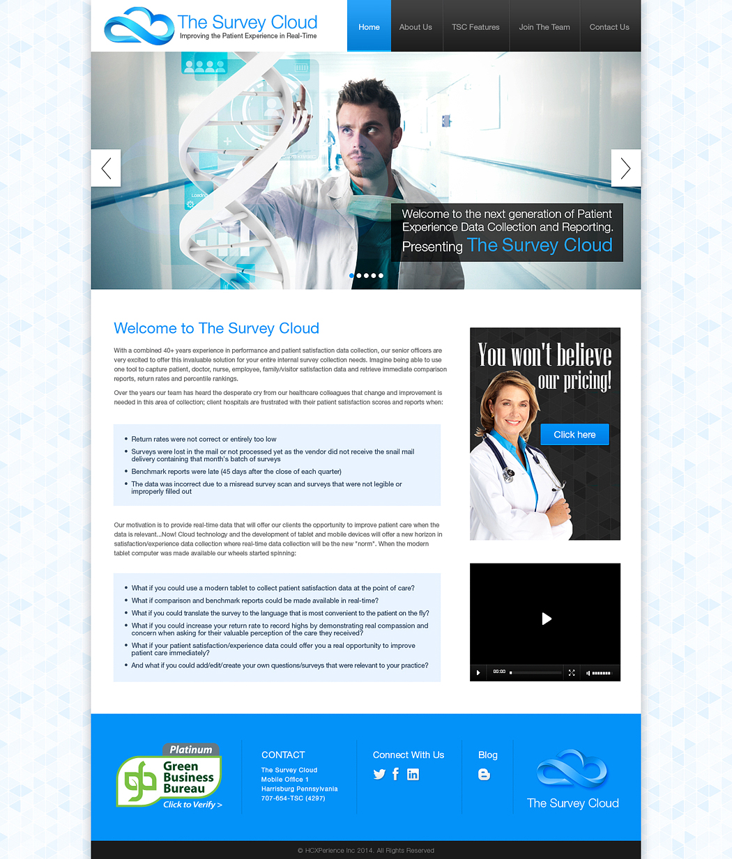 Web Design by Latest Design Ideas for HCXperience, Inc. | Design #3117647