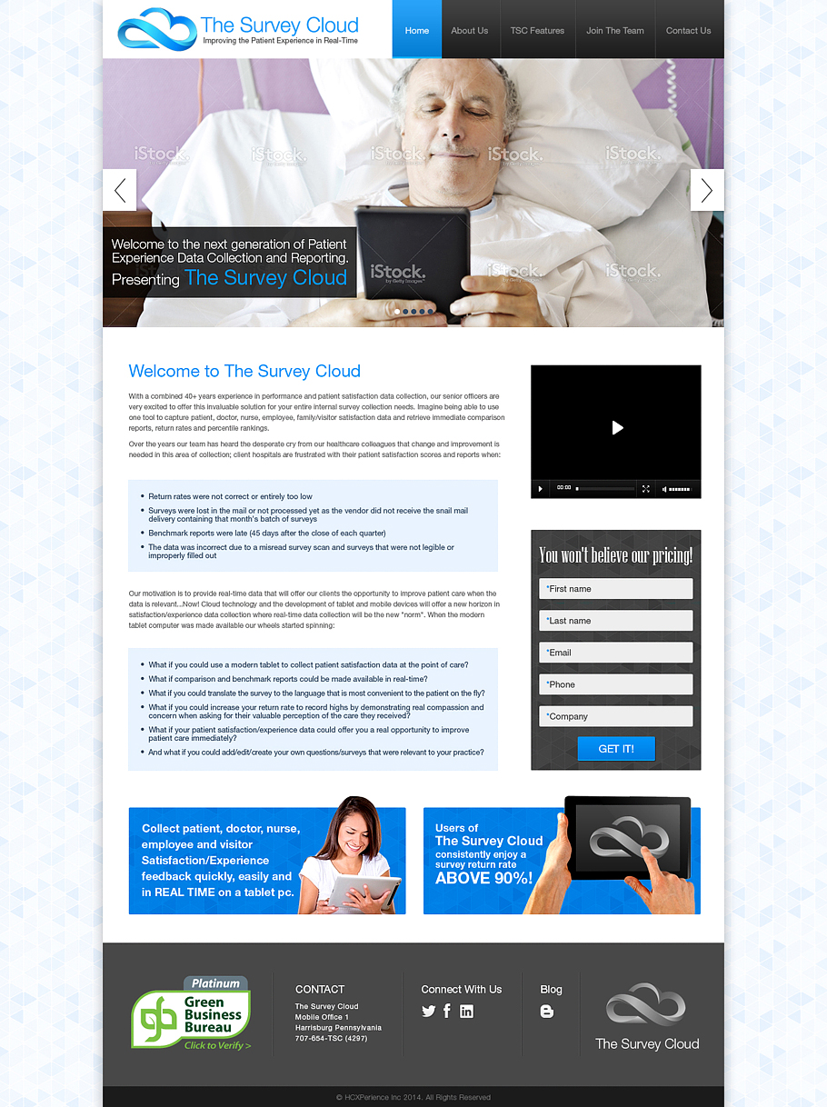 Web-Design von Latest Design Ideas für HCXperience, Inc. | Design #3150980