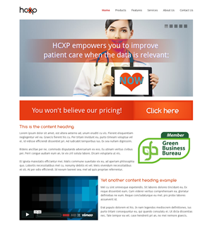 Web-Design von Jack A für HCXperience, Inc. | Design: #3100352