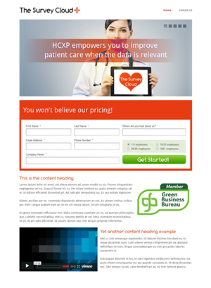 Diseño Web por Jack T para HCXperience, Inc. | Diseño #3124114