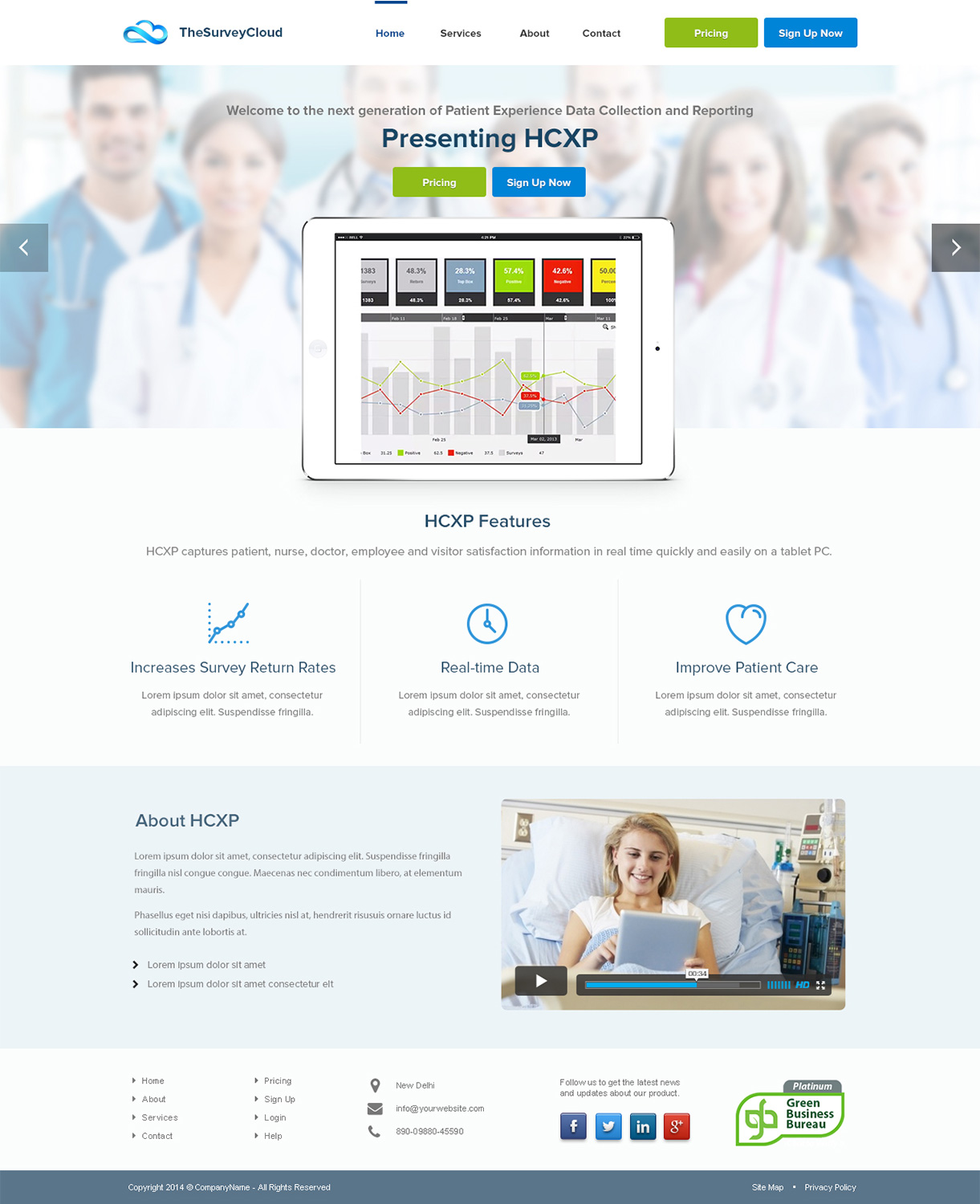Web Design by Emmanuel for HCXperience, Inc. | Design #3108249