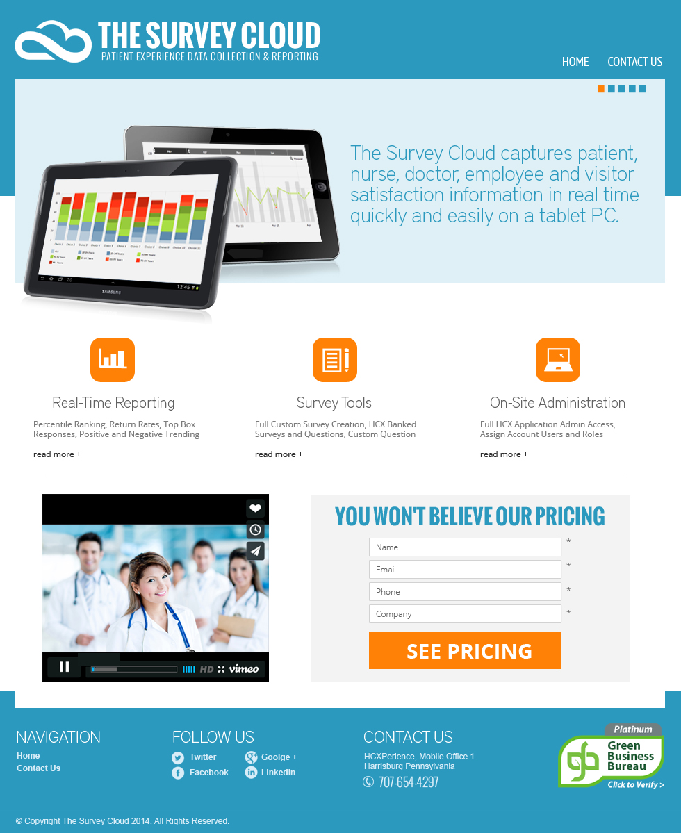 Web Design by jeckx2 for HCXperience, Inc. | Design #3191861