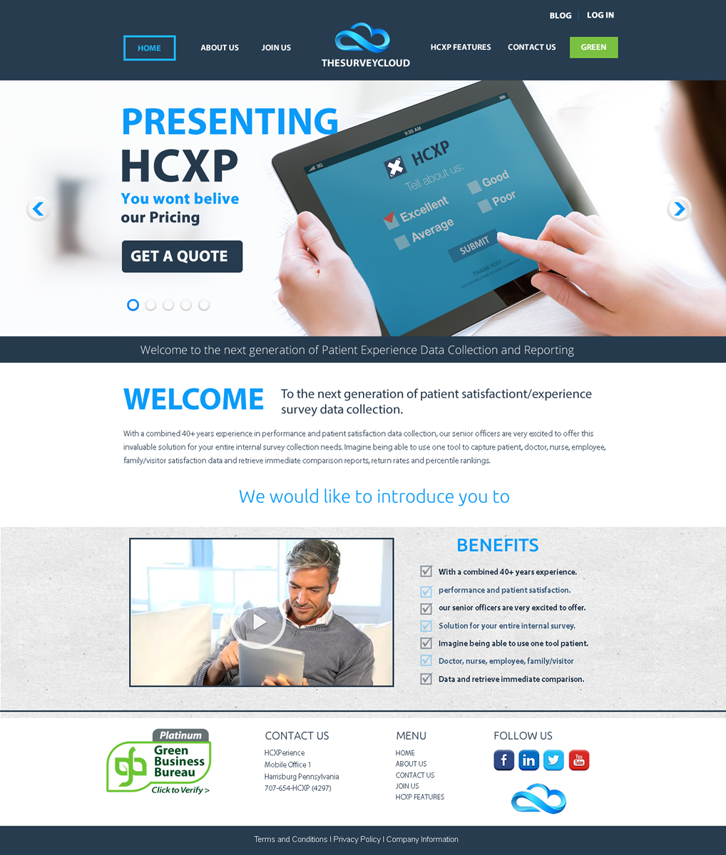 Web-Design von Behriatech für HCXperience, Inc. | Design #3098870