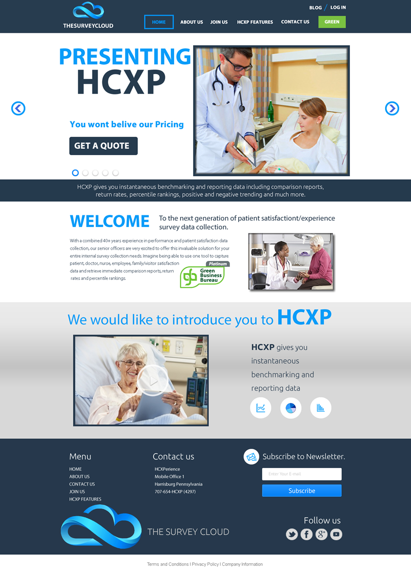 Web Design by Behriatech for HCXperience, Inc. | Design #3098875