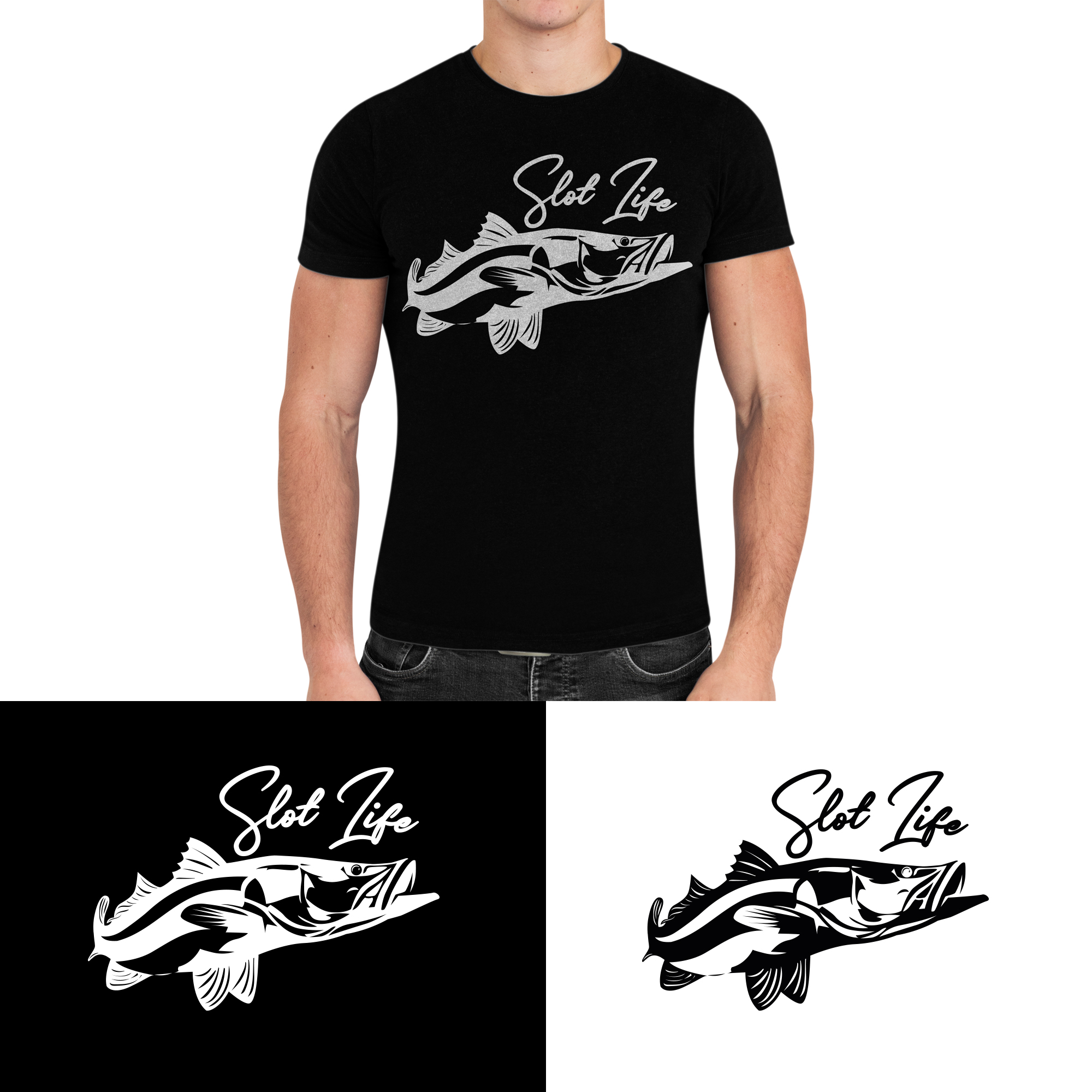 T-shirt Design by sanabil for Salty Custom Rods and Repairs L.L.C | Design #26871895