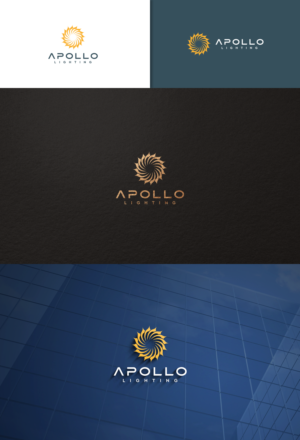 Apollo.Lighting | Logo Design by Paperfox Designs
