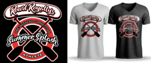 Row'd Royalty Summer Splash | Diseño de Camiseta por Al Pech