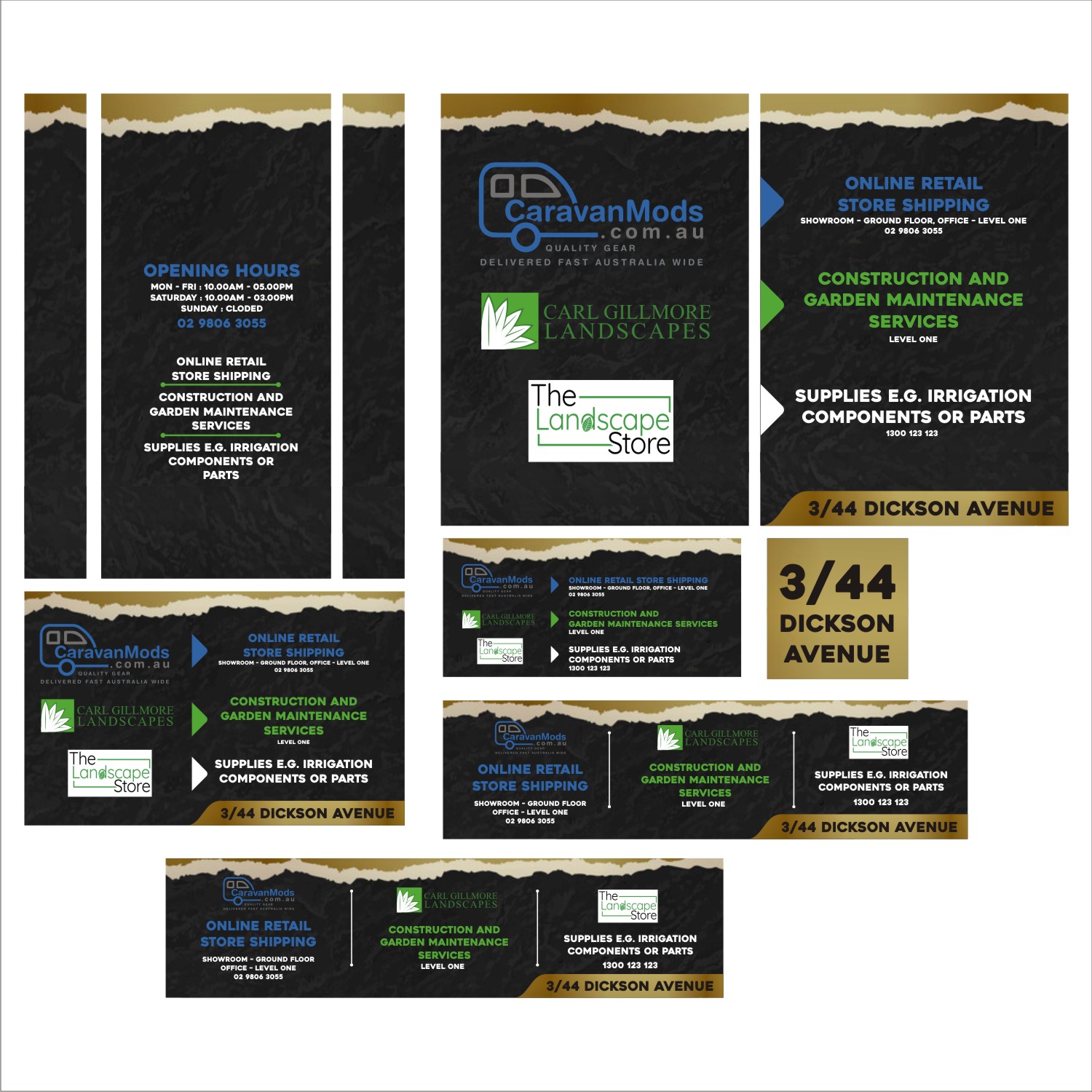 Signage Design by DG+ for CaravanMods | Design #26874042