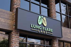 Either "Lung Flare Care" or nothing (just a logo) | Logo Design by makerlogoz