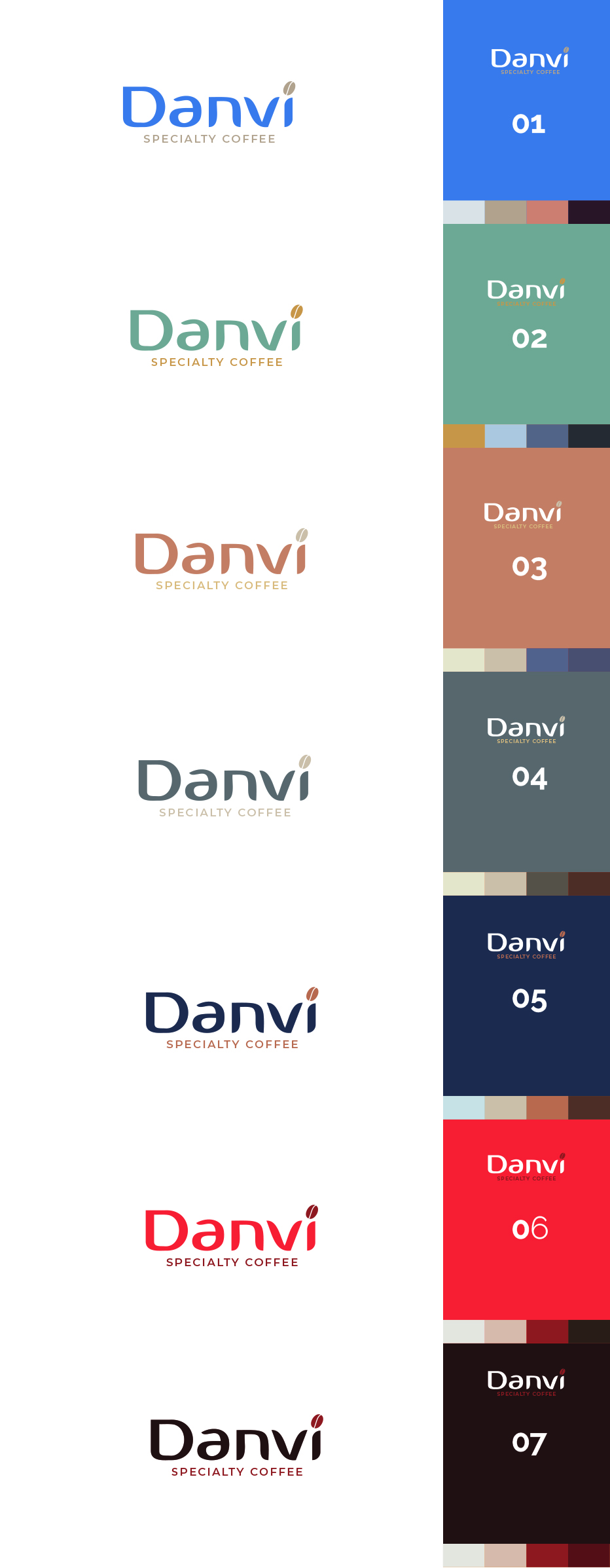 Design de Logo par Aaaron pour Danvi Coffee Roastery BV | Design #26986657