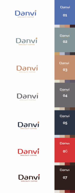Logo-Design von Aaaron für Danvi Coffee Roastery BV | Design: #26986657