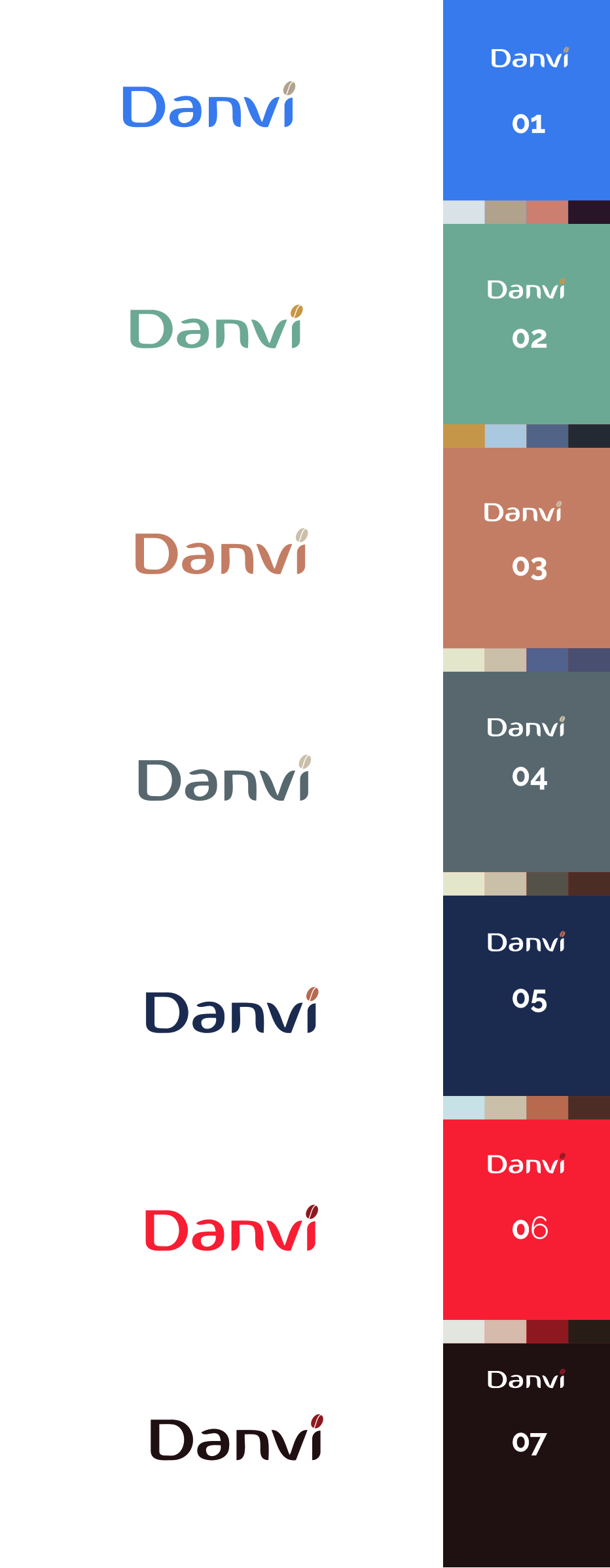 Diseño de Logo por Aaaron para Danvi Coffee Roastery BV | Diseño #26986673