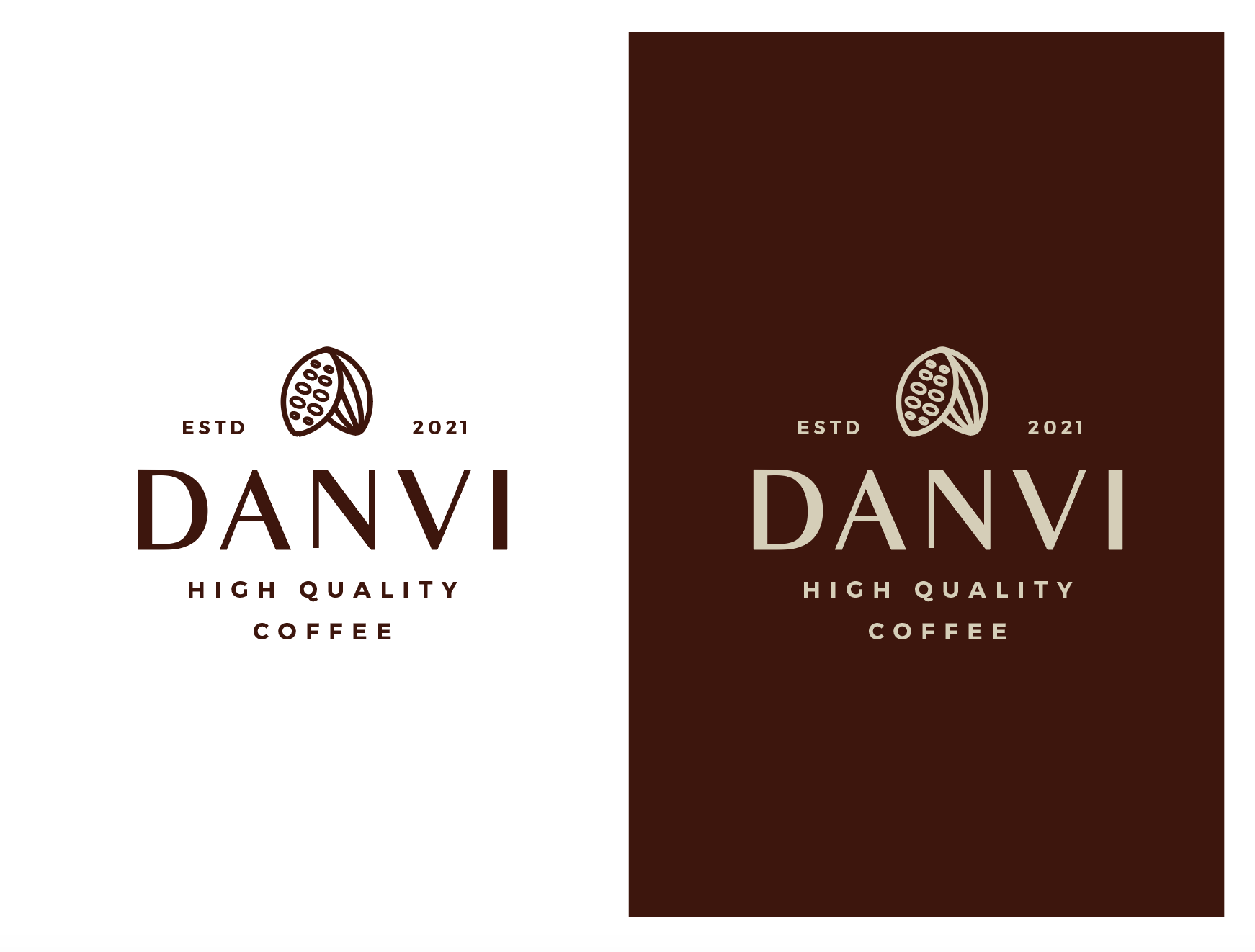 Logo-Design von wonderland für Danvi Coffee Roastery BV | Design #26856484