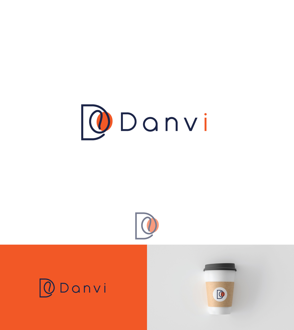 Logo-Design von ecorokerz für Danvi Coffee Roastery BV | Design #26856597