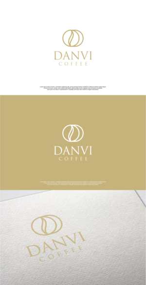 Danvi, which is the name of the coffe brand | Logo Design by MASH Std