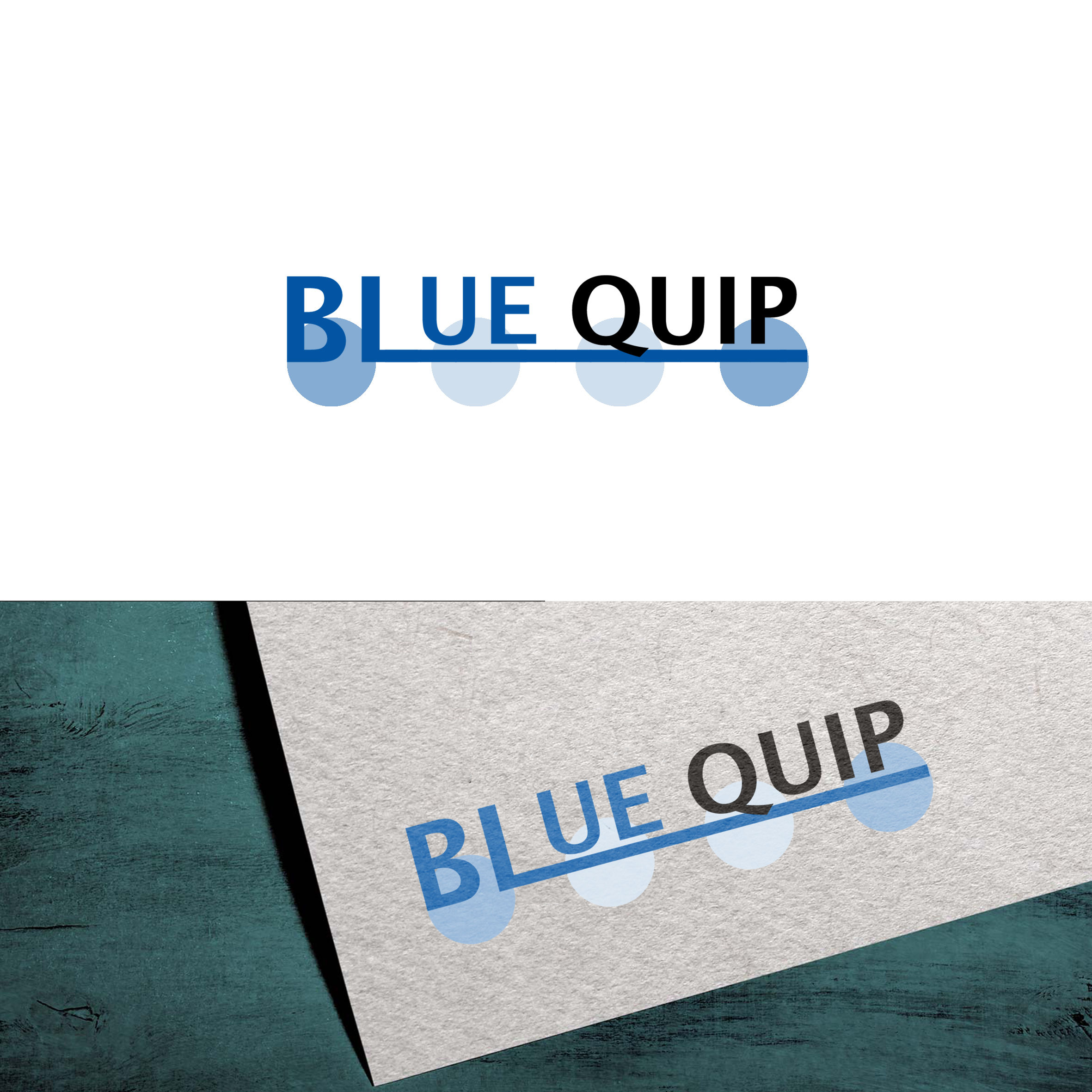 Logo-Design von Sun Goku für BlueQuip | Design #26894418