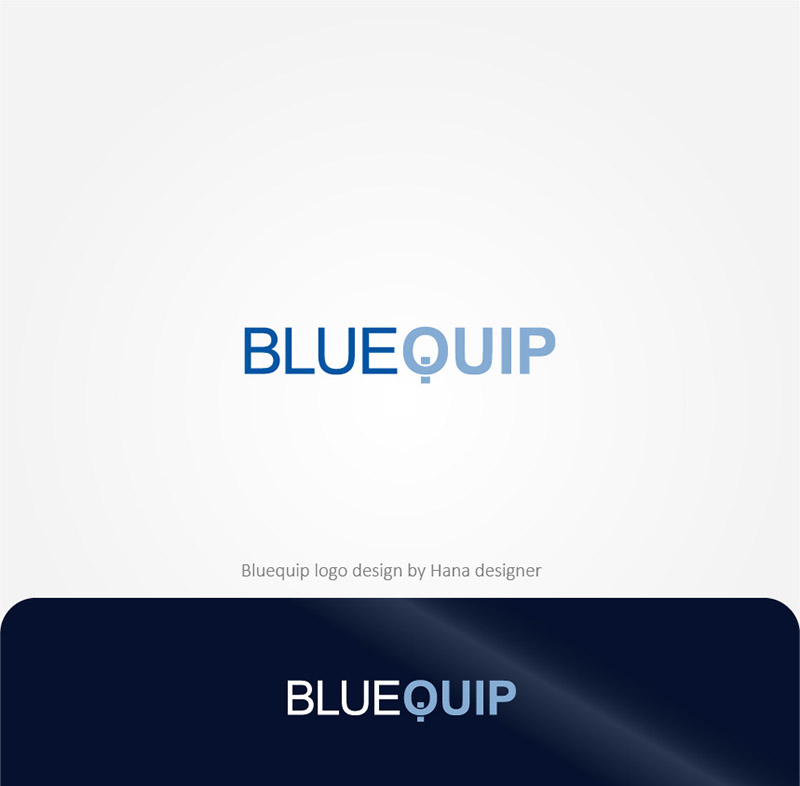 Logo Design by Hana for BlueQuip | Design #26870440