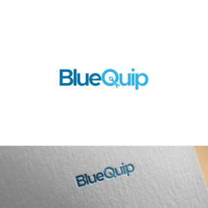 bluequip or bluquip (we would like options with and without the letter e) - Can be lower case, all in capitals or just capitals on the B and the Q - Flexible | Logo Design by Arham Hidayat