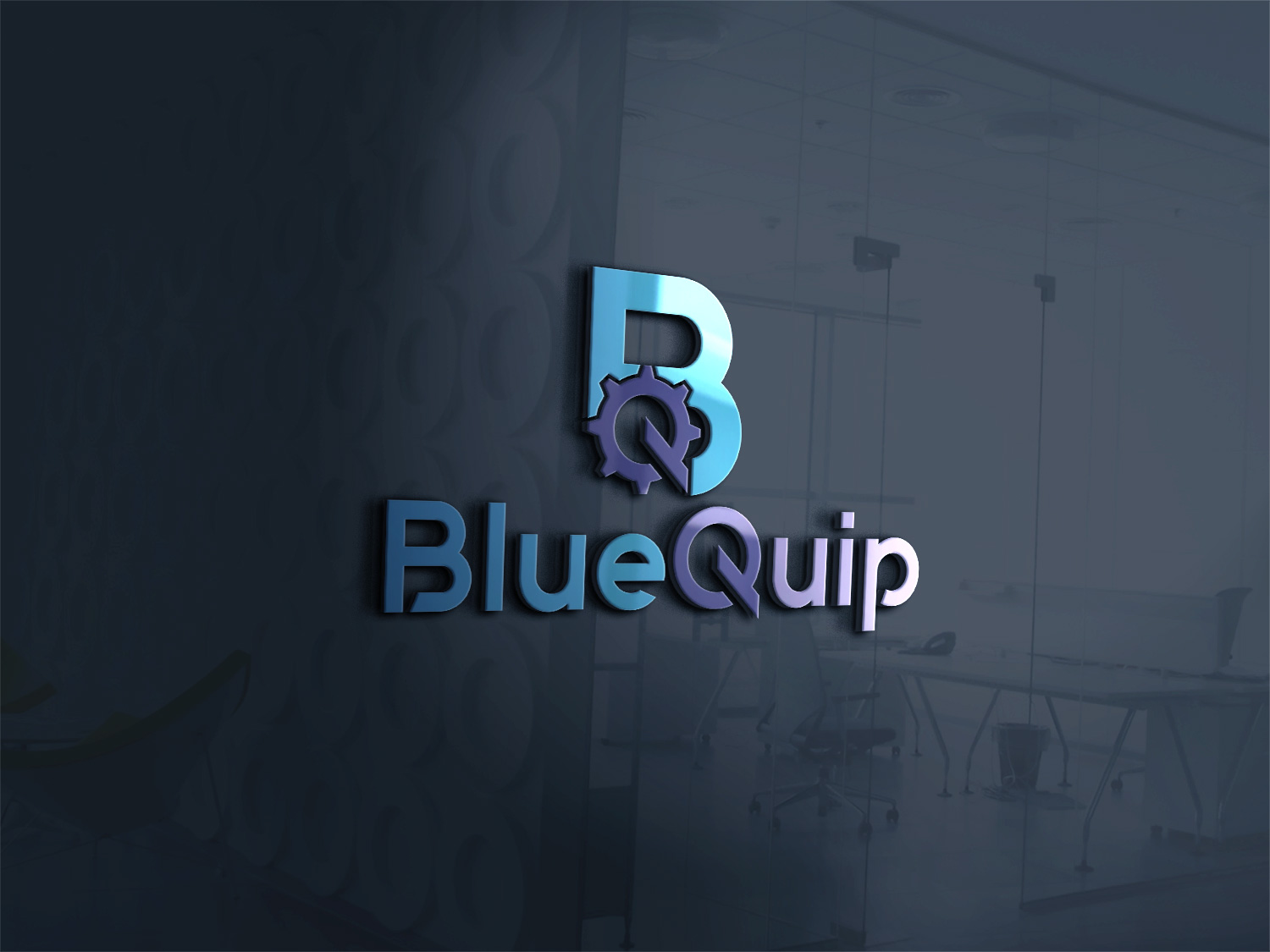 Logo Design by Deziners Zone for BlueQuip | Design #26863141