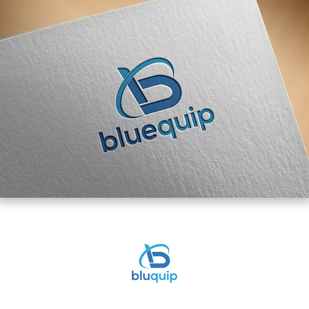Logo Design by DesignDUO for BlueQuip | Design #26881484
