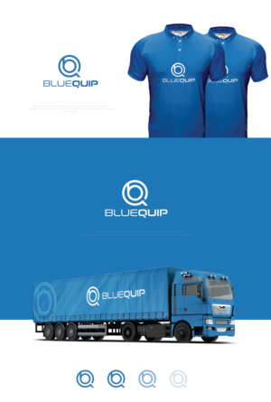 Logo Design by Zybs Graphics for BlueQuip | Design #26887551