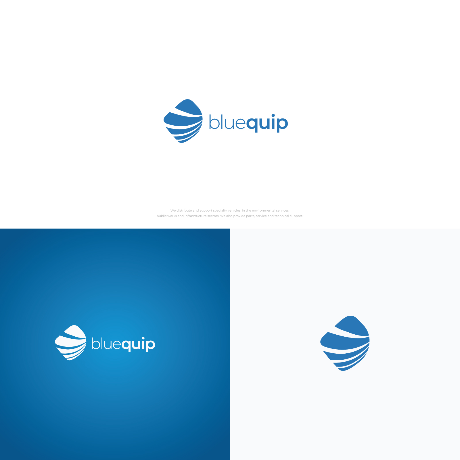 Logo Design by Zybs Graphics for BlueQuip | Design #26900615