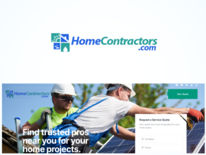 HomeContractors.com | Logo Design by jaime.sp