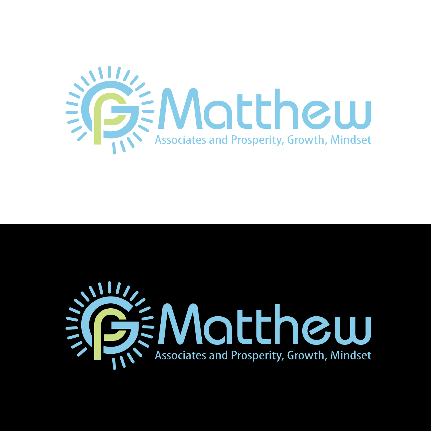 Logo Design by GODDREAMCREATION for P G Matthew-Associates | Design #26862342
