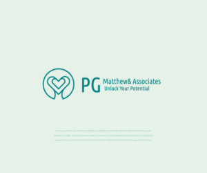 P G Matthew& Associates, Unlock Your Potential | Logo Design by Ng V Duc