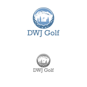 DWJ Golf | Logo Design by Graphic Bricks