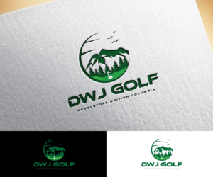 DWJ Golf | Diseño de Logo por step forward 2