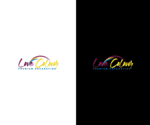 Love Colour Premium Decorating | Logo Design by uitaki