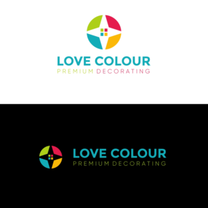 Love Colour Premium Decorating | Logo Design by Kelvin-Kranj