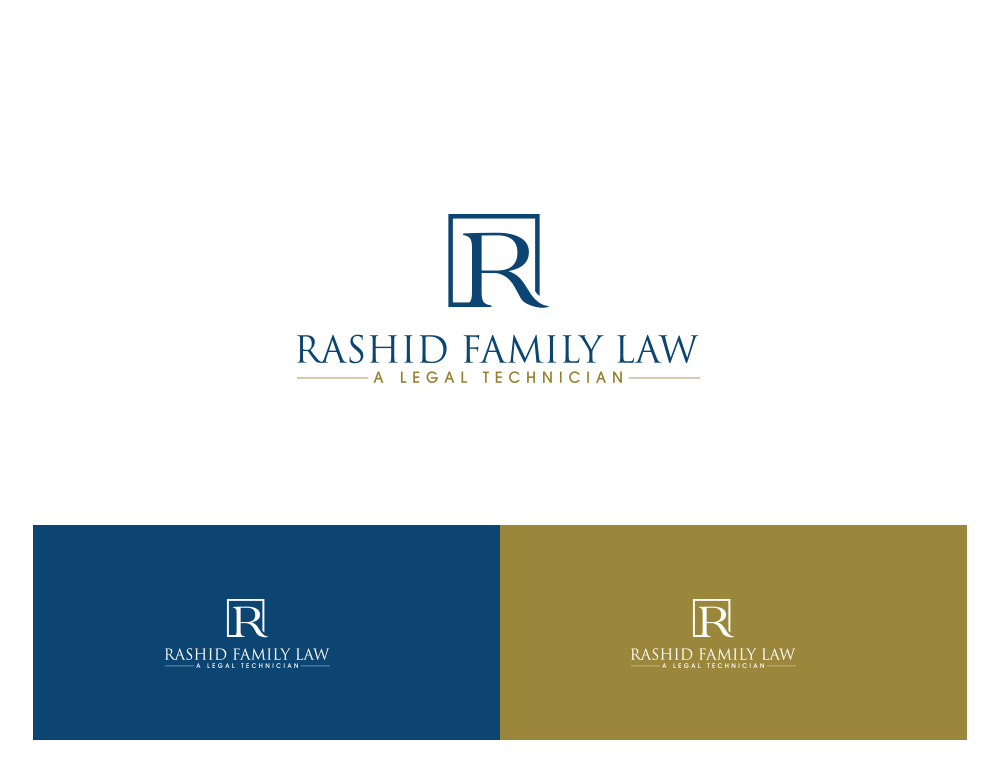 Logo Design by groomfox for Rashid Family Law, Legal Technician | Design #26878259