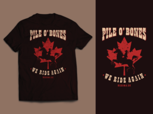 Pile O' Bones Rodeo | T-Shirt-Design von mithunpopey