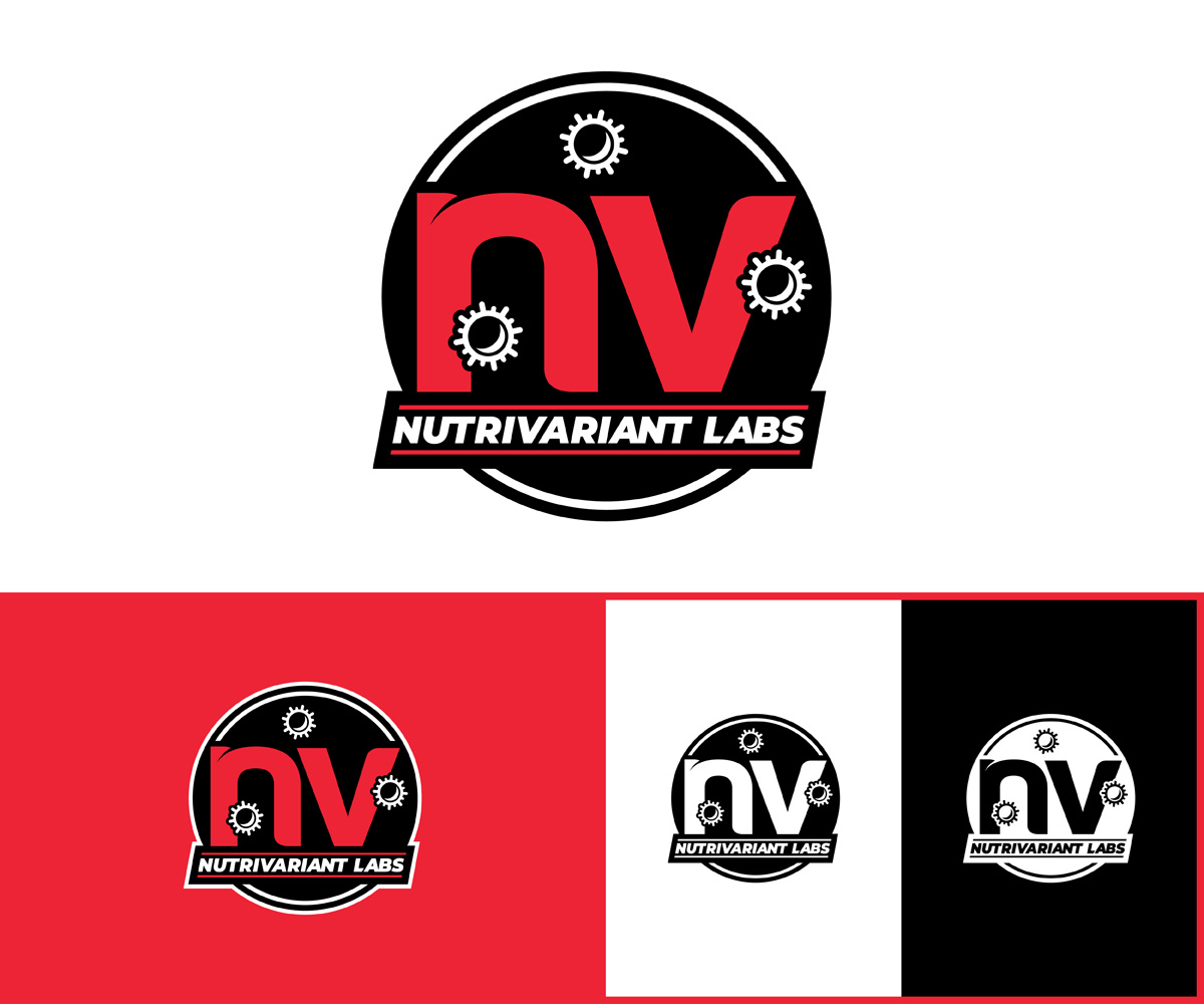 Logo Design by MoonFeather for NutriVariant Labs LLC | Design #26864489