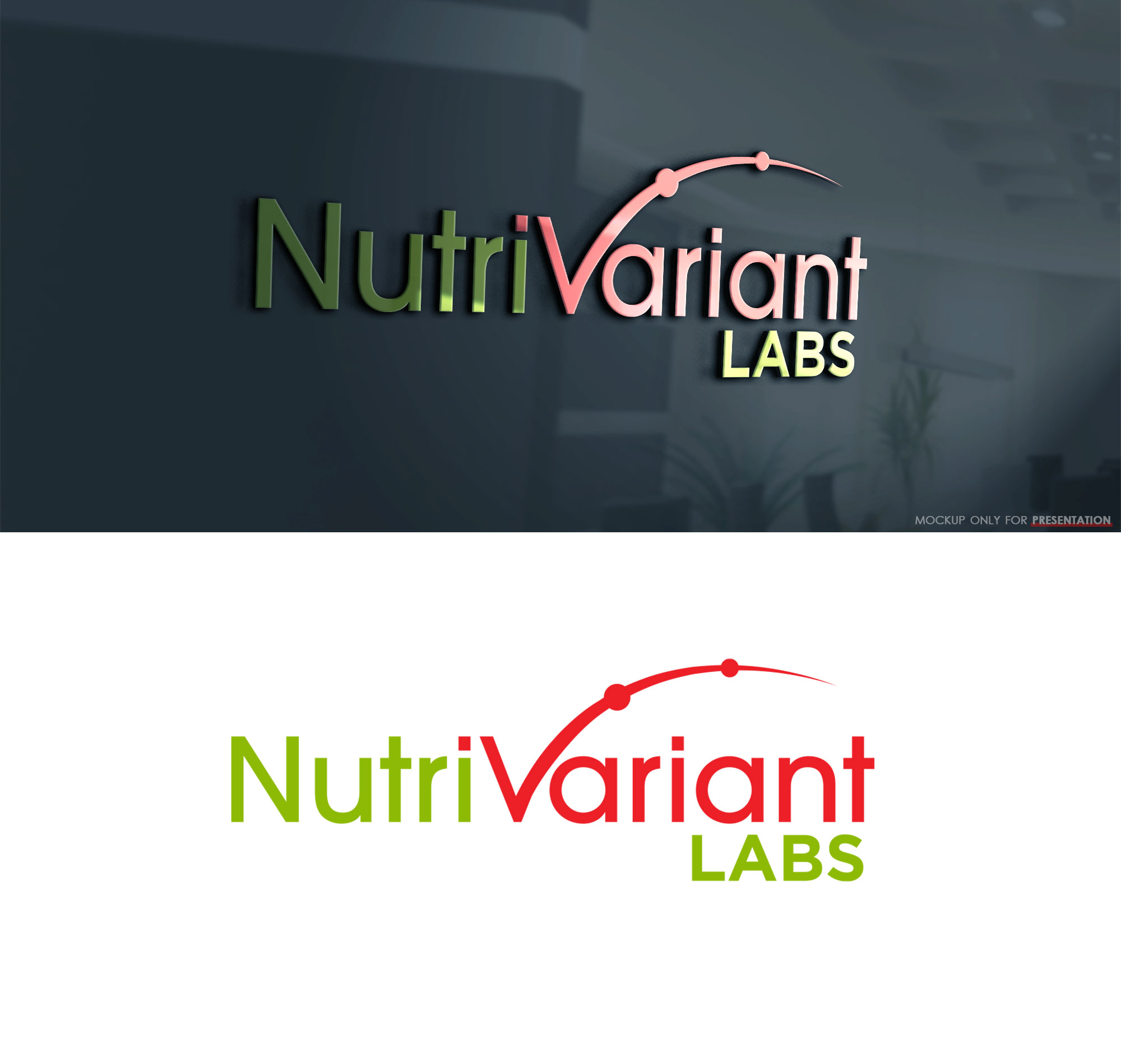 Logo Design by Mono.co for NutriVariant Labs LLC | Design #26866973