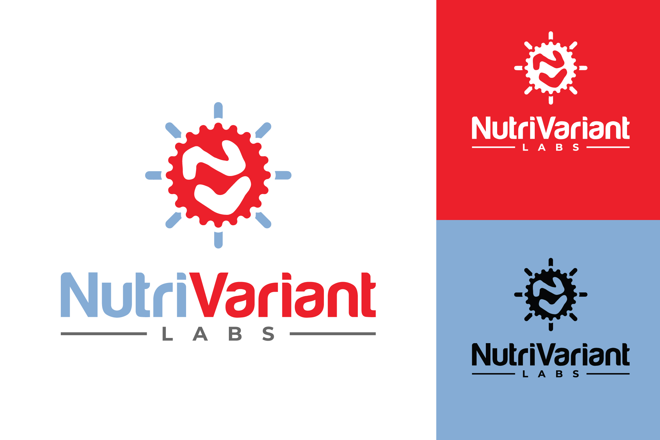 Diseño de Logo por HyperX para NutriVariant Labs LLC | Diseño #26865169