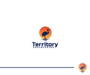 Territory Engineering | Logo Design by Fat Bat Man