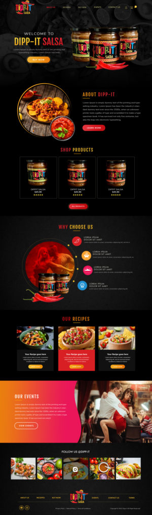 Web Design by Blue Sparrow for this project | Design: #26869556