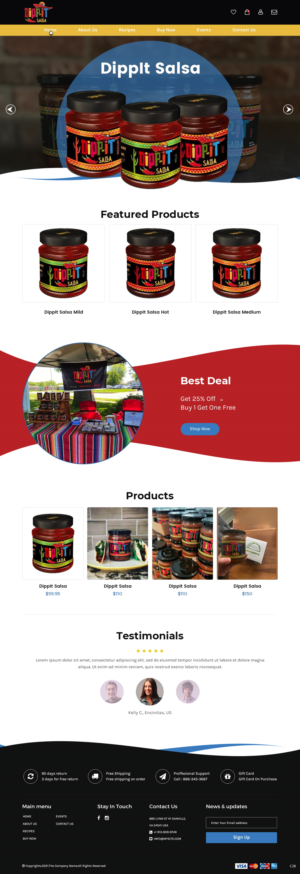 Web Design by pb for this project | Design: #26871323