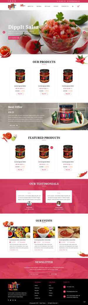 Web Design by pb for this project | Design: #26871345