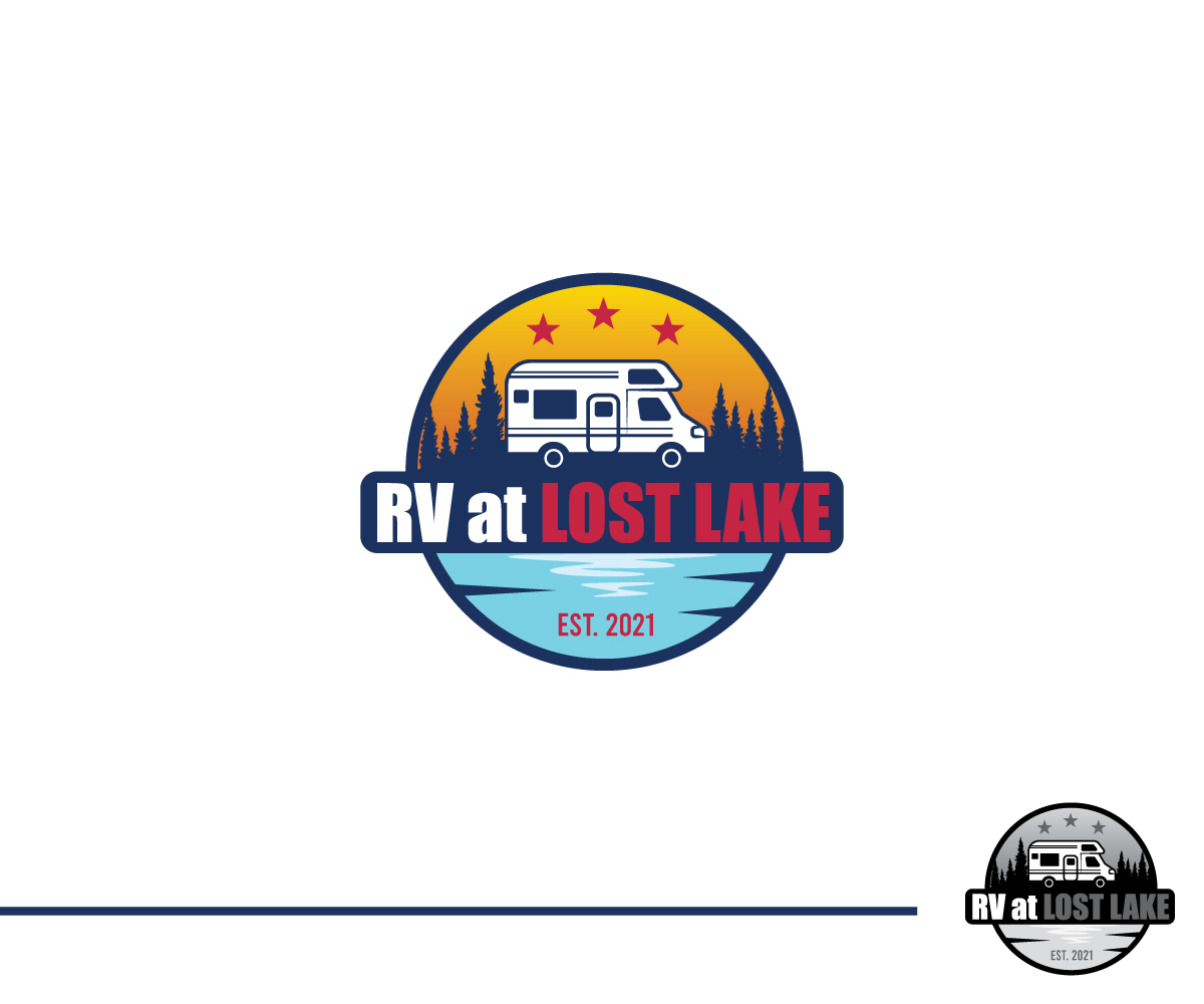 Design de Logo par Fat Bat Man pour RV at Lost Lake | Design #26868632