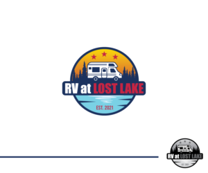Logo Design by Fat Bat Man for RV at Lost Lake | Design: #26868632