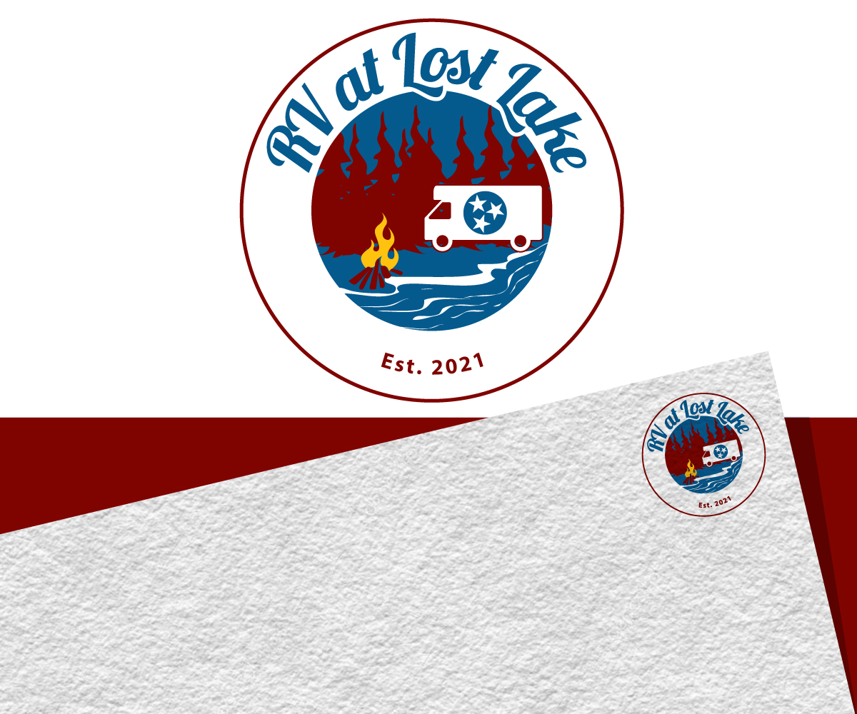 Logo Design by Jay Design for RV at Lost Lake | Design #26870384