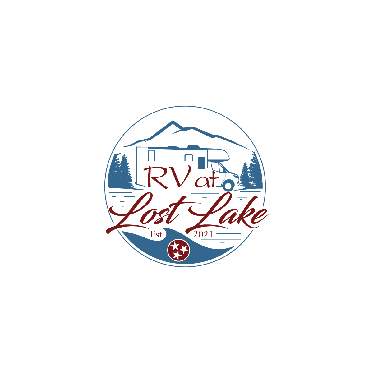 Diseño de Logo por prodesigns99 para RV at Lost Lake | Diseño #26868760
