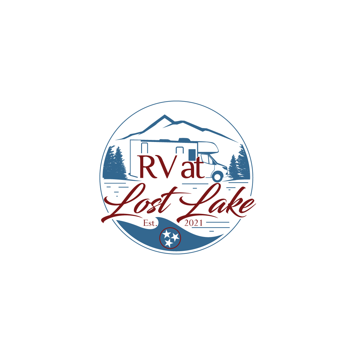 Logo Design by prodesigns99 for RV at Lost Lake | Design #26868761
