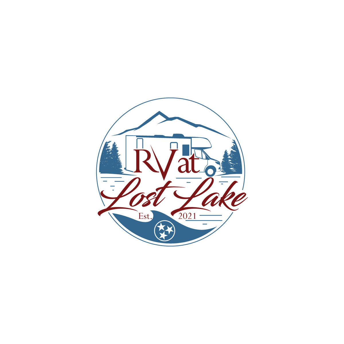 Diseño de Logo por prodesigns99 para RV at Lost Lake | Diseño #26868764