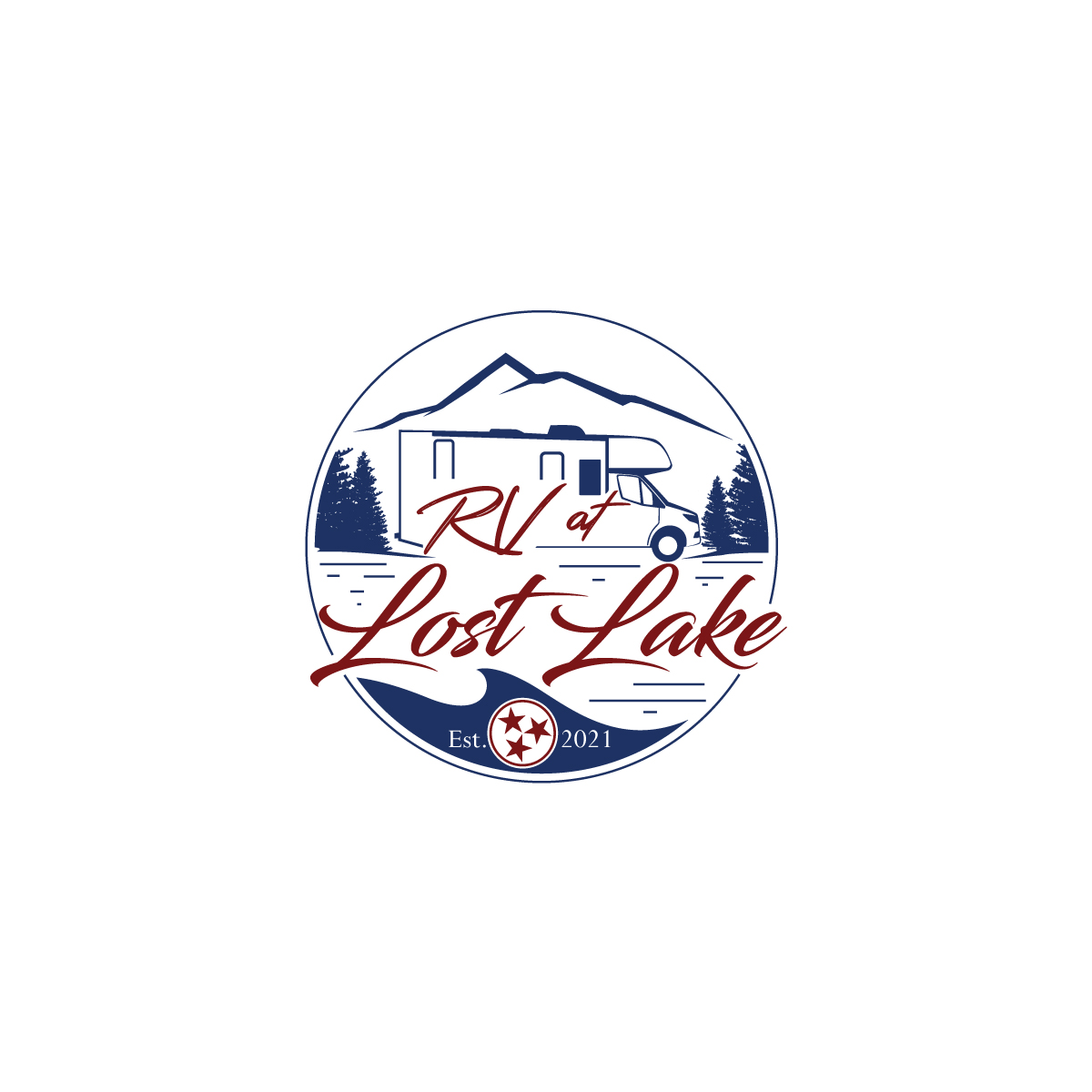 Logo Design by prodesigns99 for RV at Lost Lake | Design #26872196